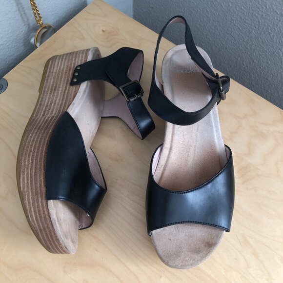 Dansko Silvie Platform Sandal - Picture 3 of 14